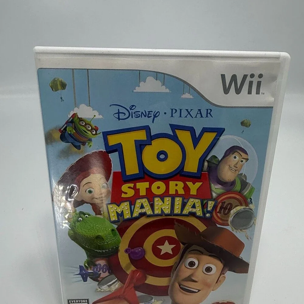 Toy Story Mania! Wii (Nintendo Wii, 2009) Complete W/ Manual